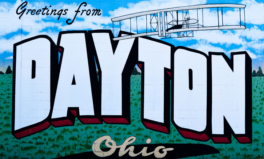 Greetings from Dayton Mural
